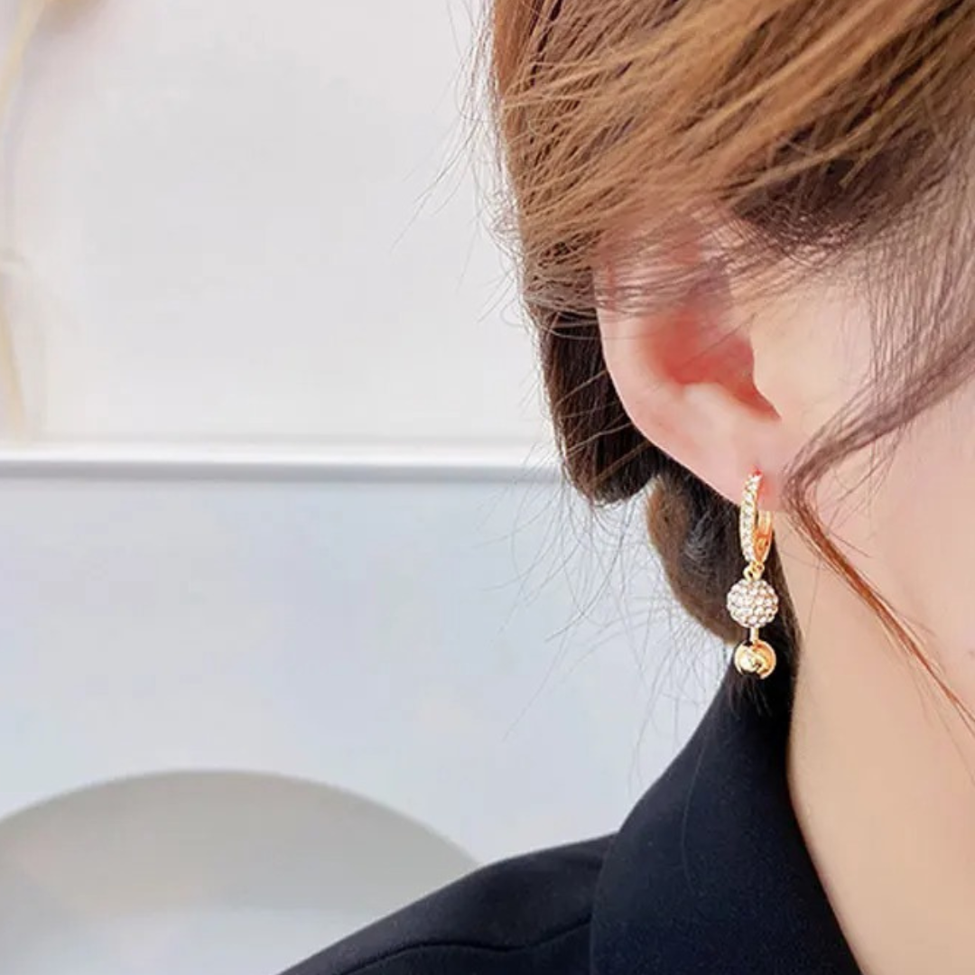💎Últimos💎Aretes de lujo Imitación diamante*