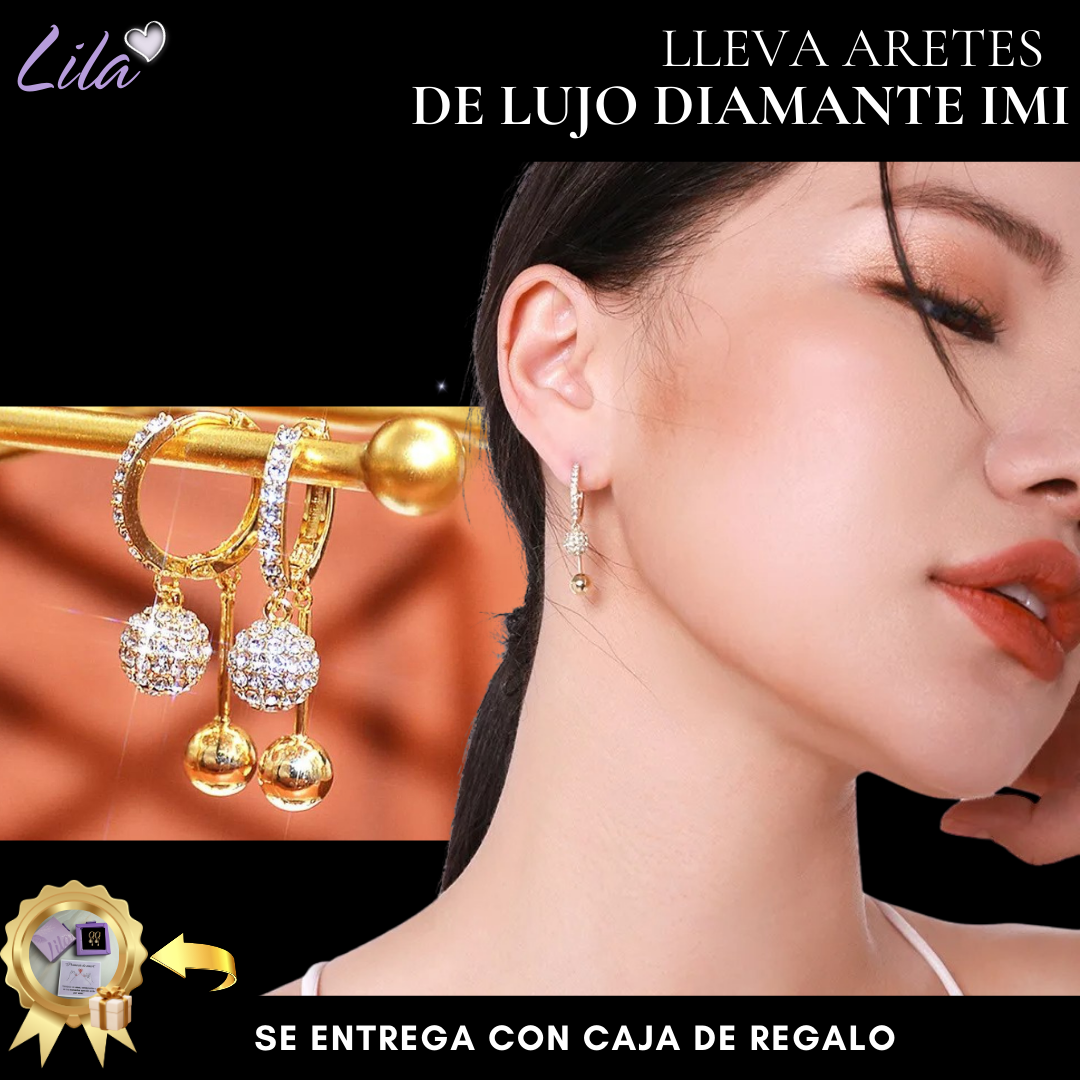 💎Últimos💎Aretes de lujo Imitación diamante*