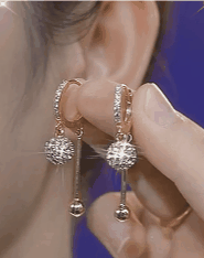 💎Últimos💎Aretes de lujo Imitación diamante*