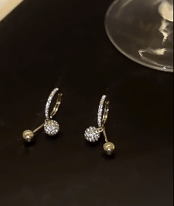 💎Últimos💎Aretes de lujo Imitación diamante*